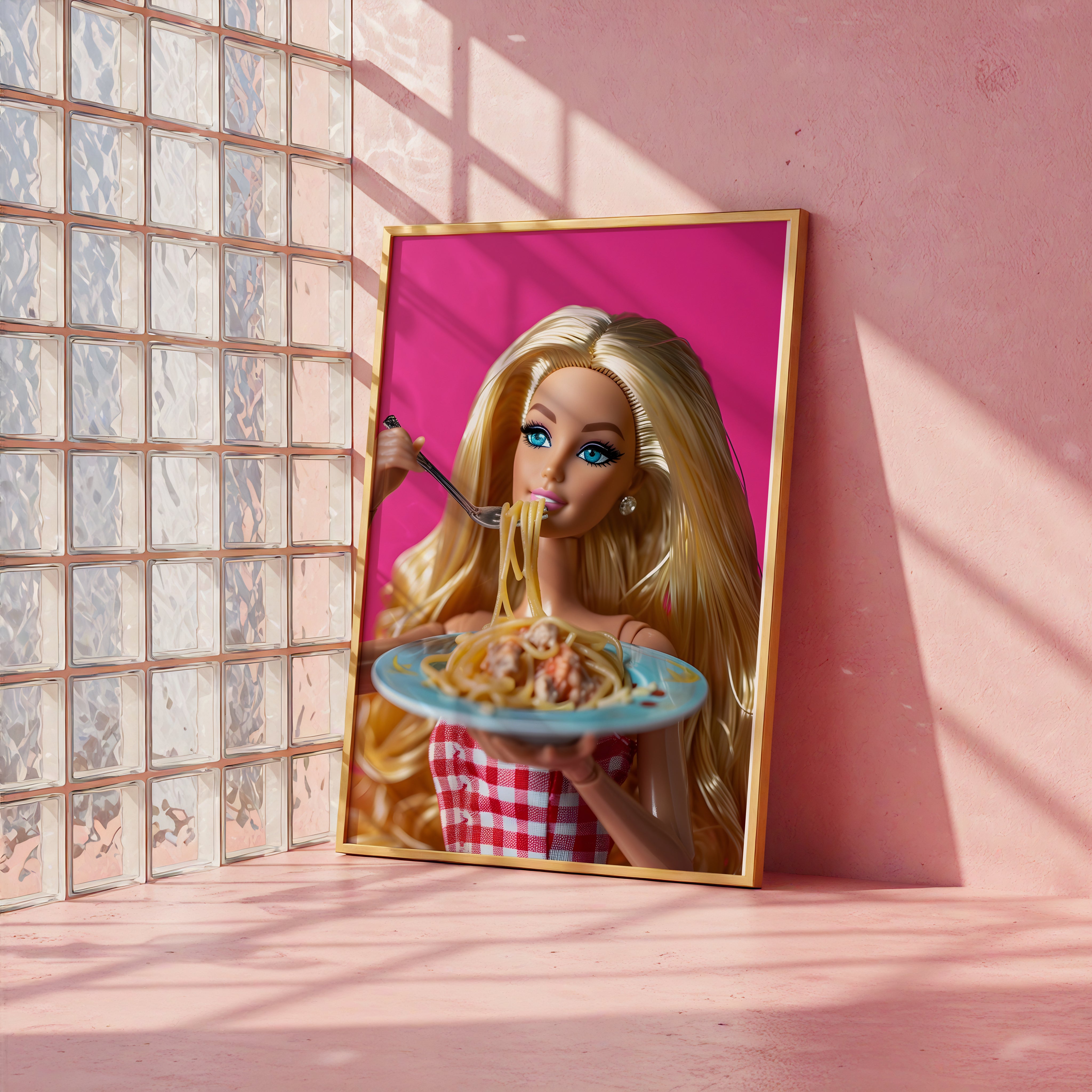 Framed Pretty in Pasta