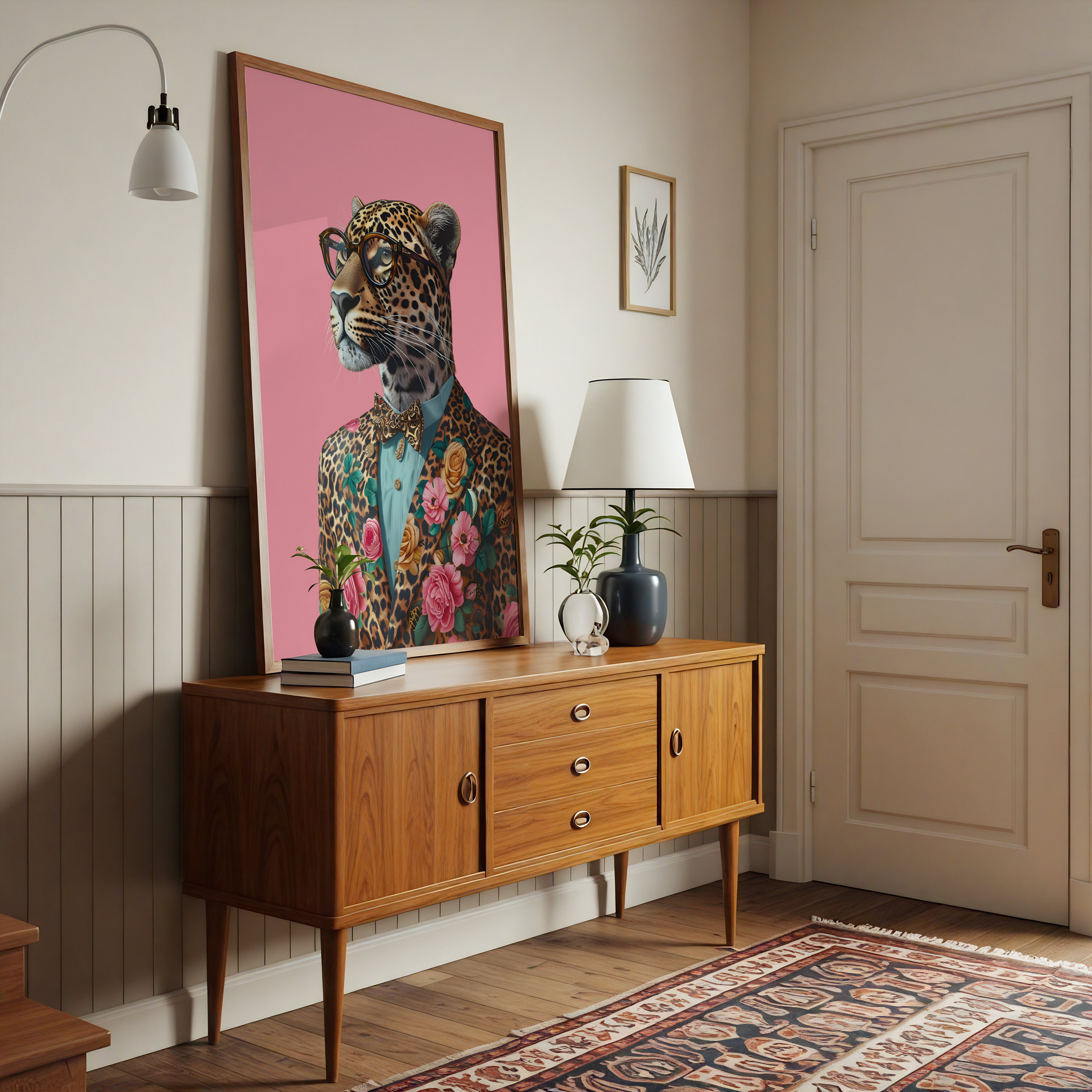 Framed Stylish Leopard