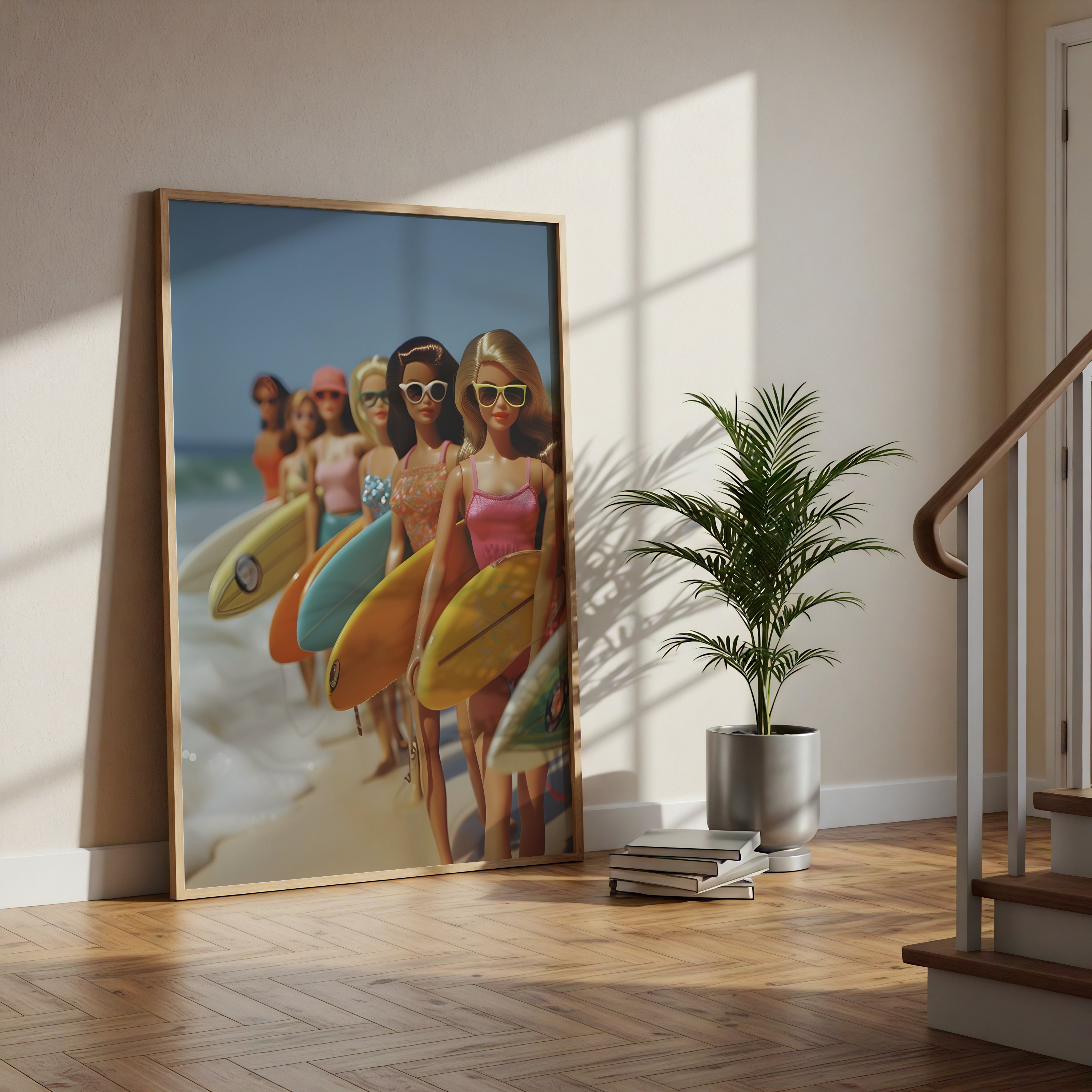 Framed Beach Squad Vibes